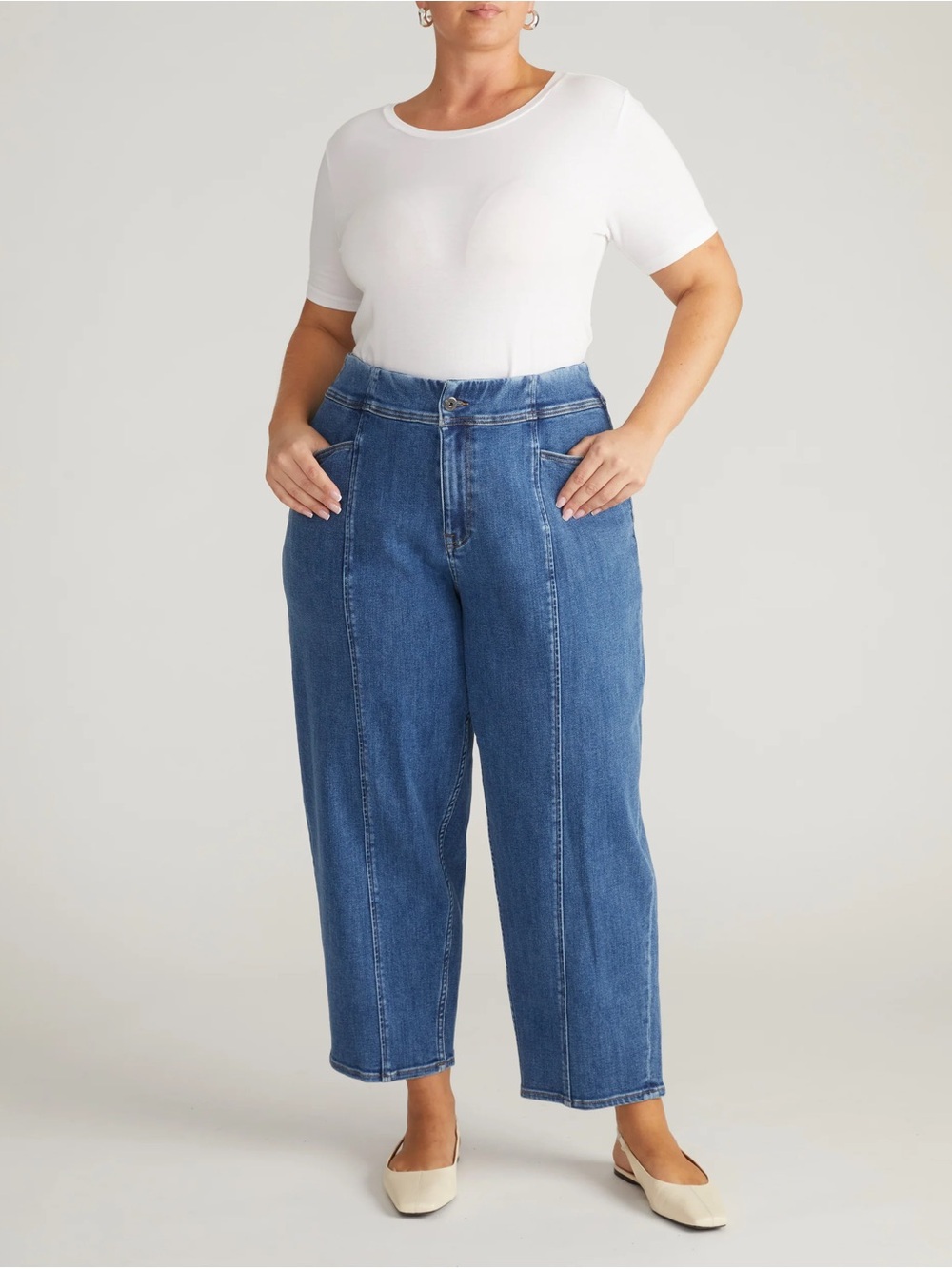 NWT Vintage Inspired Universal Thread Women's High Rise Wide Leg Jeans